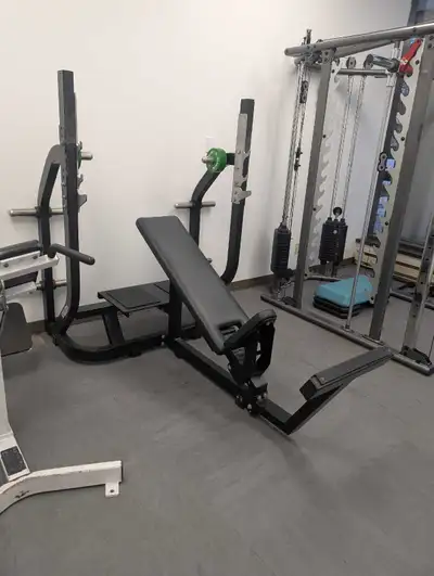 Technogym bench press, View more
