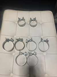 Exhaust band clamps