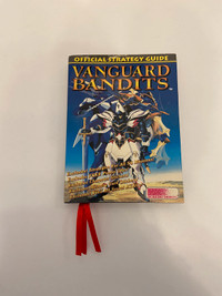 Vanguard bandits strategy guide PlayStation PS1 with stickers