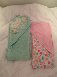 Baby girl towels 