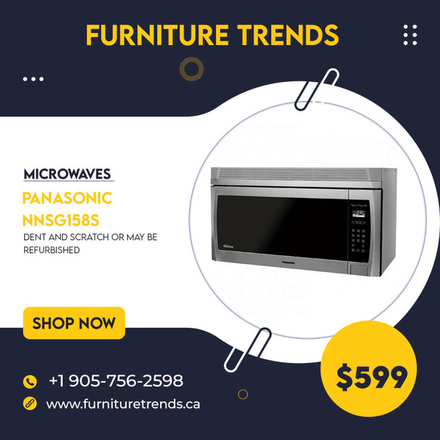 Huge Sales on Microwave Oven Starts From $279.99 in Microwaves & Cookers in Peterborough