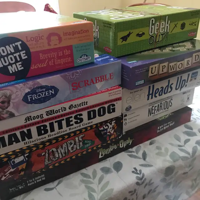 Lots of Games As New $5-$10 each - Zombie, Nefarious etc
