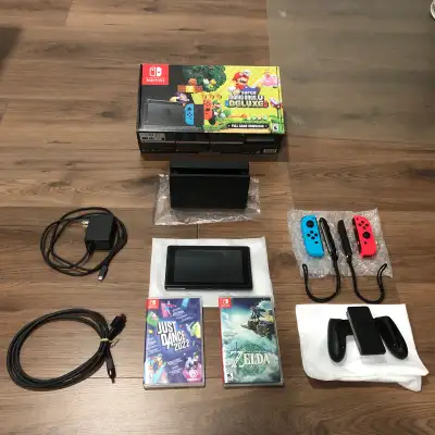 Nintendo Switch + Games, View more