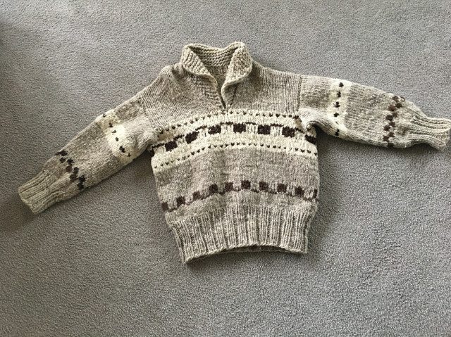 Cowichan Siwash Pullover Wool Sweater in Other in Lethbridge