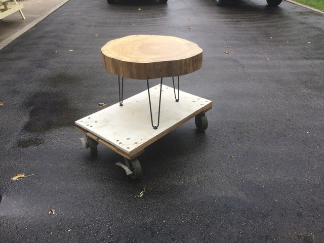 Spalted elm slab table in Other Tables in Owen Sound - Image 3