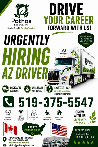 ***Hiring AZ Driver***, View more
