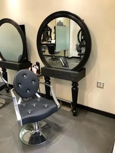 Hair salon furniture and equipment, View more