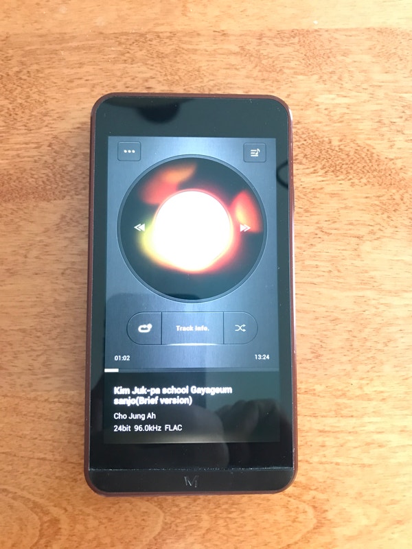 Calyx M HiFi baladeur&DAC/Highend portable audio player iPod et MP3