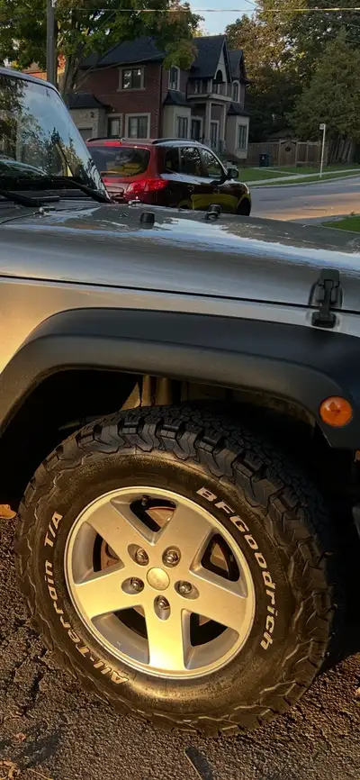 In excellent condition complete set of 5. 5 rims and 5 tires 17 inch