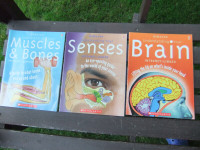 Muscles & Bones, Senses, Brain (Books for students 8+ years old)