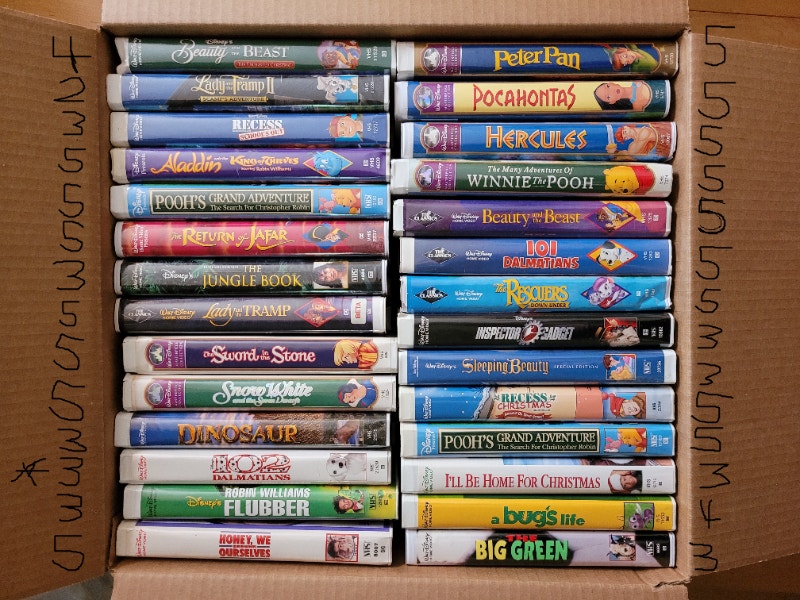 vhs dvd movies collection Video & TV Accessories Barrie Kijiji