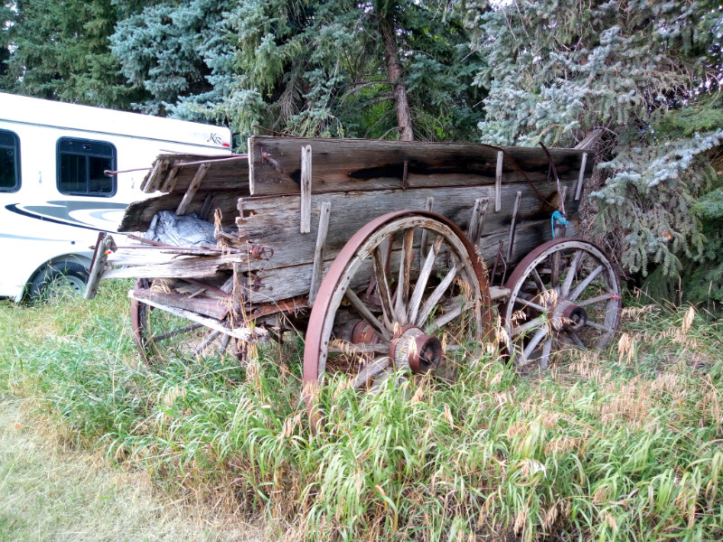 Old wooden wagon for sale  