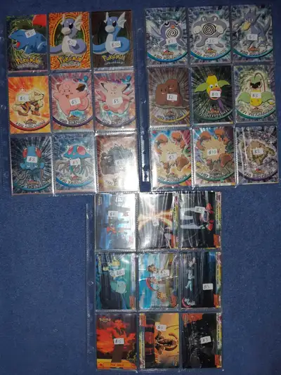 1998/1999 Pokemon Topps Cards, View more