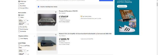L I deliver! Pioneer AV/ Recorder VSX-531. Audio equipment in Stereo Systems & Home Theatre in St. Albert - Image 7