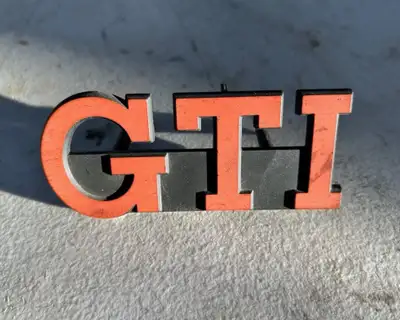 Volkswagen Mk2 Golf GTI Front Grille Emblem OEM 176853679B $25 obo
