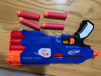 Dual-strike nerf gun