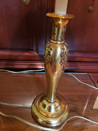 Stiffel Brass Lamp with Shade
