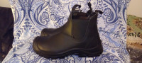 Black Altra industrial Safety Leather Boots