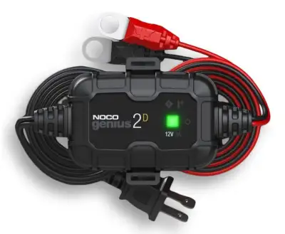 NEW NOCO GENIUS2d Direct-Mount Battery Charger Maintainer; 2-amp; 12V; Cars, Boats, RVs & More; Feat...