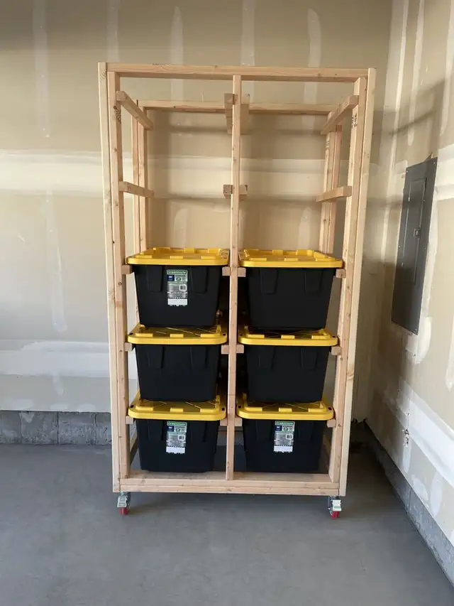 Portable storage/shelving unit in Storage & Organization in Hamilton - Image 2