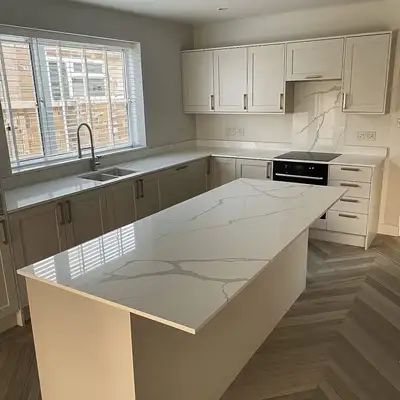 Quartz Kitchen Countertops | ⭐⭐⭐⭐⭐ Google Reviews, View more