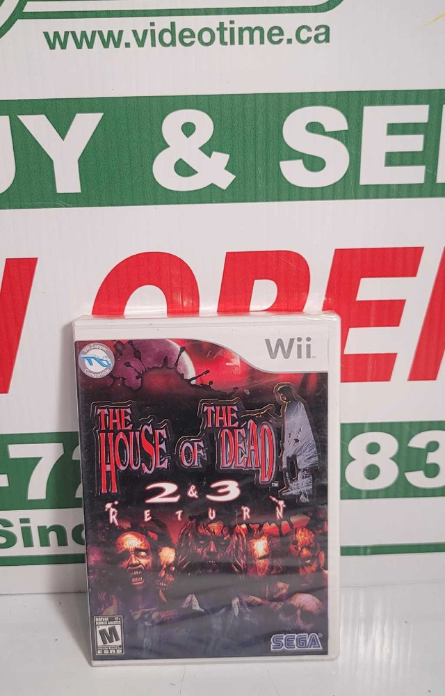 House Of The Dead 2 & 3 Return Nintendo Wii NEW & SEALED in Nintendo Wii in Barrie - Image 3