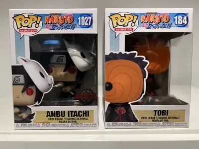 Cash sale No e-transfer TOBI $20 Anbu #40 This is a used Funko POP! Naruto bundle. Included are Anbu...