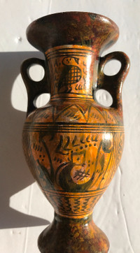 Hand Craftred Vase, Signed on bottom
