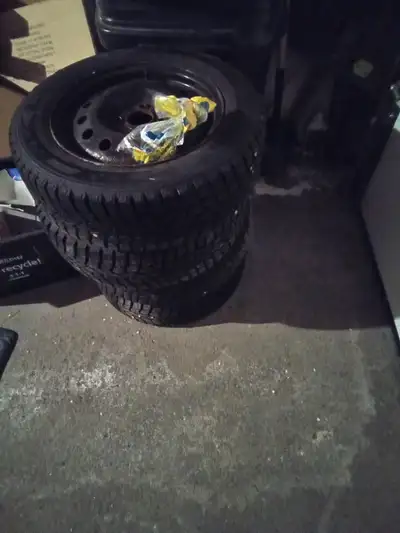 I have for sale for $450 a set of 4 Sumitomo Tires winter with rims ford focus 195 60 R15 88T. They...