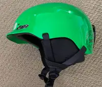Youth Small Snowboard Helmet 48-53cm Green