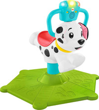 Fisher-Price Bounce And Spin Puppy – Bilingual Edition New