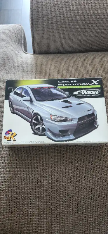 Collectible Vintage Toy Lancer Evolution Model kit See pics., View more