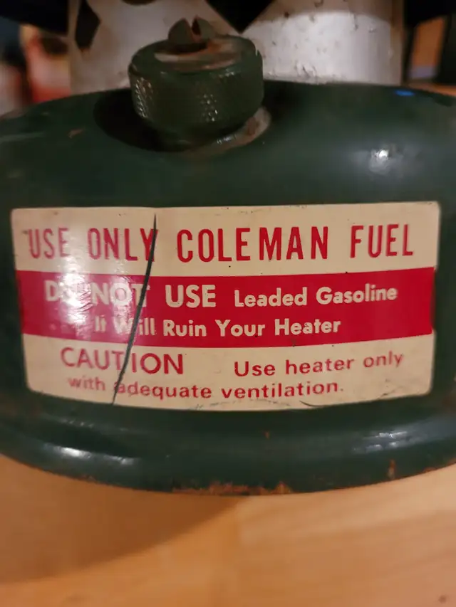 RADIATEUR AU GAS 3500 BTU / COLEMAN / 1968’S in Arts & Collectibles in Laurentides - Image 6