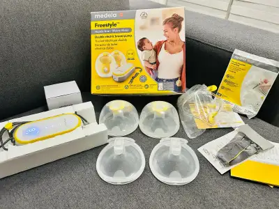 Medela Freestyle Hands-free Double Electric Breast Pump, View more