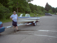 Older  Boat and Trailer in excellent condition
