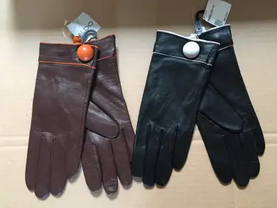 Leather gloves, View more