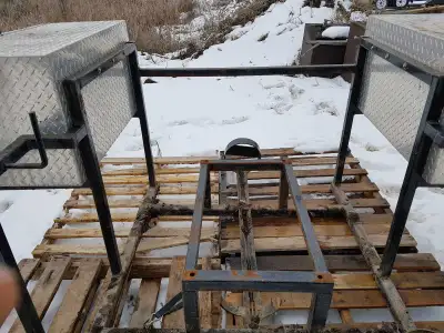 I'm selling a used slide in welding deck for a pickup truck. It's in fair condition and is ready to...