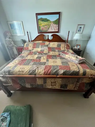 Kingsize duvet cover and pillow shames, View more