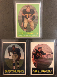 1958 Topps American Football Cards 