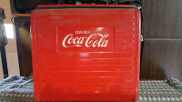 coca cola cooler antique