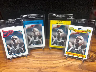 (4) Shaq 1992/93 Rookie of the Yr Promo National Convention Rare, View more