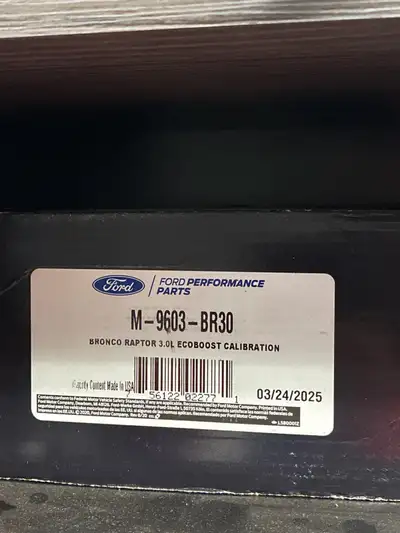 Unlock extra power and optimize performance with this genuine Ford Performance M-9603-BR30 Bronco Ra...