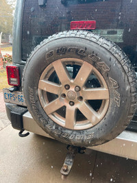 Wrangler rims and tires