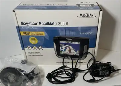 Very nice Magellan GPS with maps of the whole USA (Alaska, Virgin Islands, Puerto Rico, Hawaii inclu...