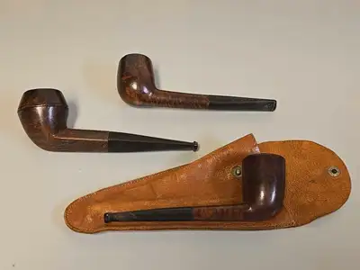 Hands London Made Vintage Pipe Lot 3pc Good Condition, View more
