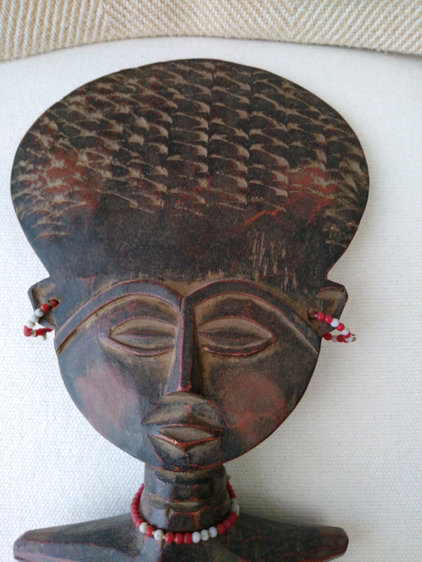 Wood African Sculpture Fertility in Arts & Collectibles in Calgary - Image 6