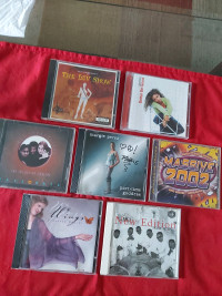8 music CDs , all for only $10
