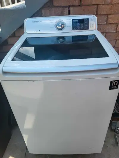 Samsung white top load washer, View more