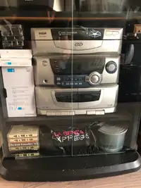 RCA Stereo System with Speakers,Furniture Sale Penticton BC