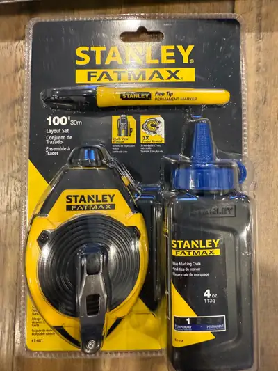Stanley Fat Max / Ensemble à tracer Neuf Scellé, View more